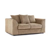 Chicago Jumbo Cord 2 Seater Sofa Coffee