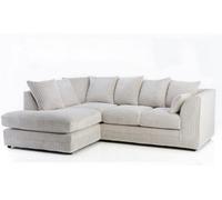 Moana Large Corner Sofa Grey