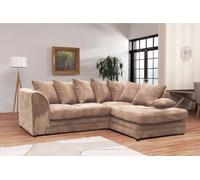 Chicago Jumbo Cord Right Hand Facing Corner Sofa Coffee