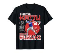 Chicago Kaiju Seiya Suzuki Baseball MLBPA T-Shirt