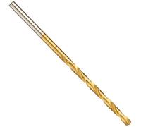 Chicago Latrobe 150ASP-TN High-Speed Steel Jobber Length Drill Bit, TiN Coated, Round Shank, 135 Degree Split Point, 9/32" Size (Pack of 12)
