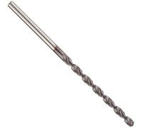 Chicago Latrobe 150WLPN High-Speed Steel Jobber Length Drill Bit, TiCN Coated, Round Shank, Wide Parabolic Flute, 135 Degree Notched Point, 5/16" Size (Pack of 6)