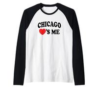 Chicago Loves Me Raglan Baseball Tee