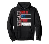 Chicago Med, Chicago PD, Chiccgo Fire, Chicago Proud Pullover Hoodie