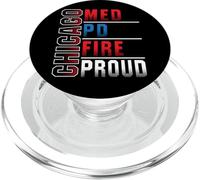 Chicago Med, Chicago PD, Chicgo Fire Dept, Chicago Proud PopSockets PopGrip for MagSafe