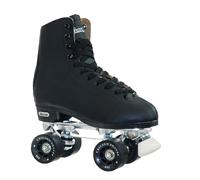 Chicago Men's Deluxe Leather Lined Rink Skate 9, Black, UK 7 / EU 40