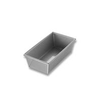Chicago Metallic Bread Pan, Single, 8-1/2" x 4-1/2" x 2-11/16", Wire in Rim