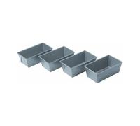 Chicago Metallic Commercial II Non-Stick Mini Loaf Pans, Set of 4