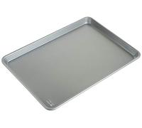 Chicago Metallic Commercial II Traditional Uncoated 16-3/4 by 12-Inch Jelly-Roll Pan, Perfect for Making Jelly Rolls, Cookies, Pastries, Pizza, one-pan Meals, and More, Set of 2