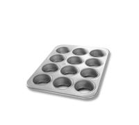 Chicago Metallic Jumbo Muffin Pan, 12-7/8" x 17-3/4" Overall