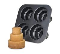 Chicago Metallic Multi Tier Cake Pan, Grey, 27 x 24.5 x 12 cm