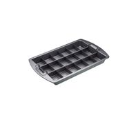 Chicago Metallic Non-Stick Three Piece Brownie Pan Set - 23x33x4cm in Dark Grey | Size: 23 x 33 x 4 cm Chicago Metallic Dark Grey 23 x 33 x 4 cm