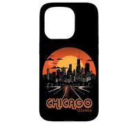 Chicago Night Lights Chi-Town Windy City Skyline Southside Case for iPhone 15 Pro