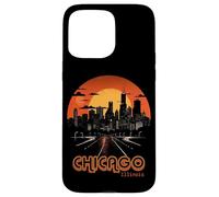 Chicago Night Lights Chi-Town Windy City Skyline Southside Case for iPhone 15 Pro Max