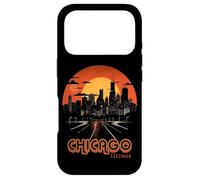 Chicago Night Lights Chi-Town Windy City Skyline Southside Case for iPhone 17 Pro