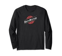 Chicago North Western Railroad Logo Vintage Railroad Train Long Sleeve T-Shirt