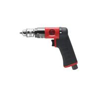 Chicago Pneumatic CP7300RC - Air Power Drill, Power Tools & Home Improvement, Reversible, 1/4 Inch (6.5 mm), Keyed Chuck, Pistol Handle, 0.31 HP / 230 W, Stall Torque 1.9 ft. lbf / 2.6 Nm - 2800 RPM