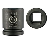 Chicago Pneumatic S613SQ - 3/4 Inch Square Drive, 13/16 Square, Standard, Shape B, Impact Socket