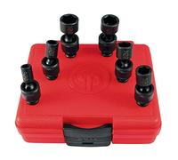 Chicago Pneumatic SS206U - 1/4 Inch Square Drive, SAE, Universal, 6 Point, Impact Socket Set (6 PCS)