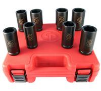 Chicago Pneumatic SS618D 3/4" Drive 8 Piece Metric Deep Impact Socket Set