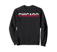 Chicago Polish Polska Flag Suitable for Men Women. Sweatshirt