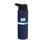 Chicago Pope Leo XIV with Chicago Flag Funny Stainless Steel Insulated Water Bottle