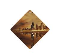 Chicago Printing 10 Pcs Air Freshener Cards,Car Scented Hanging Sheets Air Freshener Set For Car Decoration