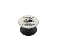 Chicago Railroad Fair 1848 1948 Vintage Train Design PopSockets Adhesive PopGrip