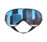 Chicago Reflect Print Lightweight Sleep Mask Breathable Light-Blocking Travel Yoga Outdoor Adventures