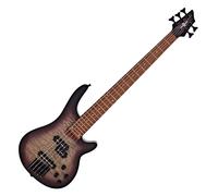 Chicago Select 5-String Bass Guitar by Gear4music Purple Burst - Nearly New