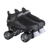 Chicago Skates Men's Chicago Speed 7 Quad Derby Rink Skate, Black, 38 EU