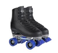 CHICAGO Skates Men's Classic Roller Skates - Premium Black Quad Rink Skates, Black, 12