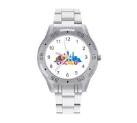 Chicago Skyline Business Stainless Watch Fashion Designer Wristwatch Easy Reader Analog Watches Gifts for Men