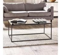 Chicago Smoked Glass 110cm Coffee Table