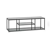 Chicago Smoked Glass 140cm TV Unit