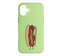 Chicago Style Hot Dog poppy seed bun red tomato pickle onion Case for iPhone 16 Plus