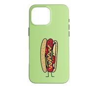 Chicago Style Hot Dog poppy seed bun red tomato pickle onion Case for iPhone 16 Pro Max