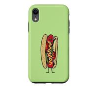 Chicago Style Hot Dog poppy seed bun red tomato pickle onion Case for iPhone XR