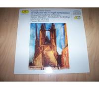 Chicago Symphony Orchestra / Orchestre de Paris / Daniel Barenboim - 415 847 Saint-Saens Symh 3 CSO OdP Daniel Barenboim LP