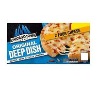 Chicago Town 2 Deep Dish Four Cheese Mini Pizzas 2 x 148g (PMP) | Case of 1
