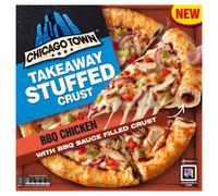 Chicago Town Takeaway Stuffed Crust BBQ Chicken with BBQ Sauce Filled Crust 668g
