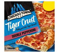 Chicago Town Tiger Crust Double Pepperoni Pizza 320g 320g × 10