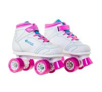 CHICAGO Unisex-Youth Girls Sidewalk Roller Skates 2, White/Pink, Size J13