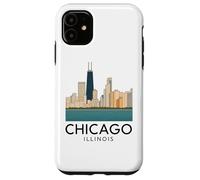 Chicago Windy City Downtown Loop South Side North 312 River Case for iPhone 11