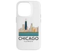 Chicago Windy City Downtown Loop South Side North 312 River Case for iPhone 14 Pro