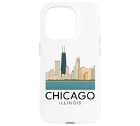 Chicago Windy City Downtown Loop South Side North 312 River Case for iPhone 15 Pro
