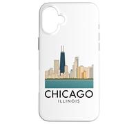 Chicago Windy City Downtown Loop South Side North 312 River Case for iPhone 16 Plus