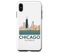 Chicago Windy City Downtown Loop South Side North 312 River Case for iPhone XS Max
