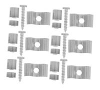 CHICAMPERA 10 Set Electric Guitar String Trees Press String Retainers with Screws Easy Installation and Lightweight Design