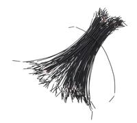 CHICAMPERA 100pcs Insulated Electrical Wire for Laboratory Equipment Physics Demo Teaching Coated Battery Connection Cable for Circuit Experiments and Educational Training